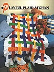 Annie's Crochet Quilt & Afghan Club Playful Plaid Afghan