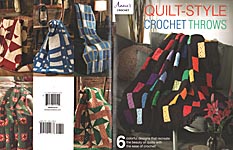 Annie's Quilt- Style Crochet Throws