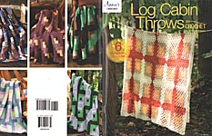 Annie's Log Cabin Throws to Crochet