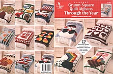 Crochet Granny Square Quilt Afghans Through the Year
