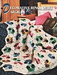 Annie's Crochet Quilt & Afghan Club Decorative Rings Quilt Afghan