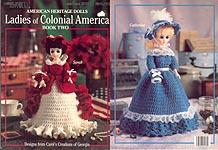 Leisure Arts Ladies of Colonial America. Book 2 (15 inch dolls)
