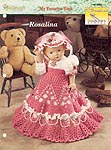 Rosalina beaded dress, hat, and purse for 18 inch doll