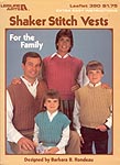 LA Shaker Stitch Vests for the Family