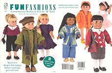HWB Fun Fashions: Contemporary Outfits to KNIT for 18" Dolls