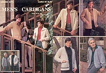 LA Men's Cardigans, Size 34 to 48