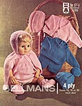 KNIT Bellmans Dolls Clothes (Sizes 16, 18, or 20" Doll)
