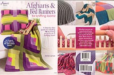 Annie's Afghans & Bed Runners for KNITTING Looms