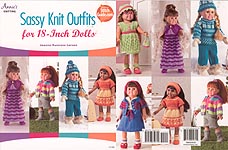 Annie's Sassy KNIT Outfits for 18 Inch Dolls