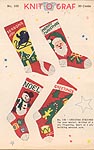 KNIT- O- Graf Christmas Stockings