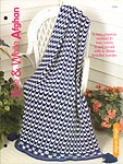 The Complete Knitting Collection: KNIT Blue & White Afghan