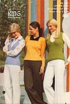 KNIT King Patterns No. 2073: Layered Look Pullovers and Vest