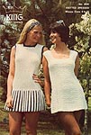 KNIT King Patterns No. 2085: Knitted Dresses