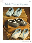 Annie's KNIT Adult Tiptoe Slippers