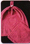Knitting Pattern-A-Day Calendar: Two Hearts as One Kitchen Set