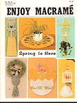 Enjoy Macramé Vol. 5, No. 2, March/ April 1981