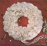Aleene's Big Book of Crafts Christmas Fun Card 6: A Wreath of Paper Roses