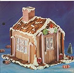 Aleene's Big Book of Crafts Christmas Fun Card Cinnamon Stick House