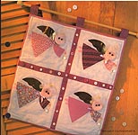 Aleene's Big Book of Crafts Christmas Fun Card 34: Angel Quilt