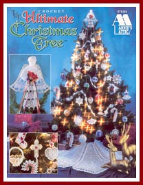 Cover of The Ultimate Crochet Christmas Tree pattern booklet
