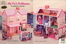 ASN My Pink Dollhouse in Plastic Canvas