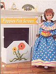 Annie's Fashion Doll Plastic Canvas Club: Poppies Fire Screen