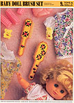 Annie's International Plastic Canvas Club: Baby Doll Brush Set