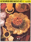 Annie's International Plastic Canvas Club: Sunflower Breakfast Set