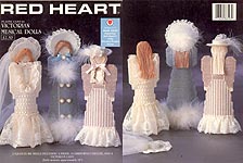 Paradise/Red Heart Plastic Canvas Victorian Musical Dolls