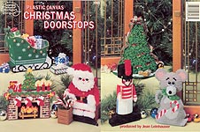 ASN Plastic Canvas Christmas Doorstops