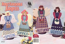 Annie's Attic Plastic Canvas Four Seasons Angels