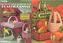 Leisure Arts Needlepoint Baskets For Plastic Canvas