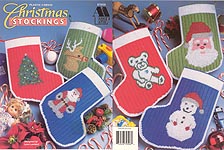 Annie's Attic Plastic Canvas Christmas Stockings