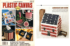 Plastic Canvas Corner, August 1990