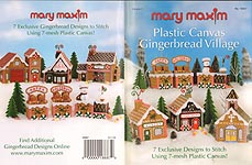 Mary Maxim Plastic Canvas Gingerbread Village, Vol. 1