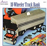 Annie's Plastic Canvas 18- Wheeler Truck Bank
