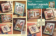 TNS Plastic Canvas Indian Legends in Longstitch