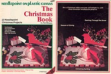 Plaid Ent. Needlepoint on Plastic Canvas: The Christmas Book