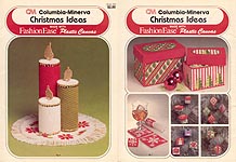 Columbia- Minerva Christmas Ideas made with Fashion Ease Plastic Canvas