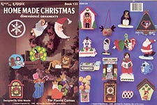 Kappie Plastic Canvas Home Made Christmas Dimensional Ornaments
