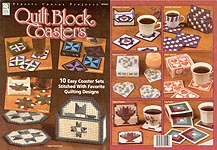 ASN Plastic Canvas Quilt Block Coasters