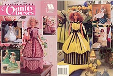 Annie's Attic Plastic Canvas Fashion Doll Vanity Boxes
