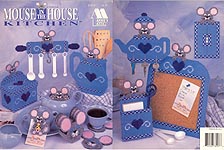 Annie's Attic Plastic Canvas Mouse in the House Kitchen