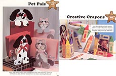 LA Plastic Canvas All Stars Pet Pals / Creative Crayons