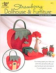 Annie's Attic Plastic Canvas Strawberry Dollhouse & Furniture