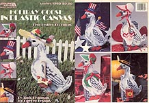 LA Holiday Goose in Plastic Canvas