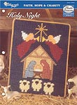 TNS Plastic Canvas Collector's Series Holy Night