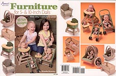 Annie's Plastic Canvas Furniture for 5- & 10- Inch Dolls