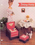 Annie's Fashion Doll Plastic Canvas Club: Sitting Pretty (Love Seat)