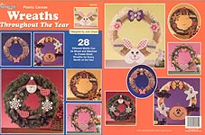 TNS Plastic Canvas Wreaths Throughout the Year